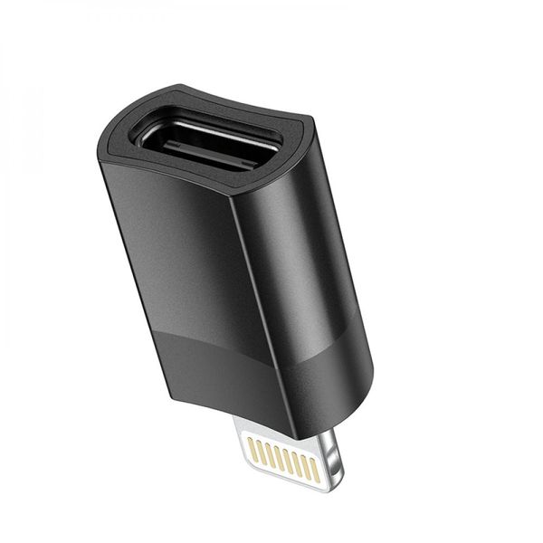 Переходник Hoco UA17 iP Male to Type-C female USB2.0 adapter ЦУ-00039784 фото