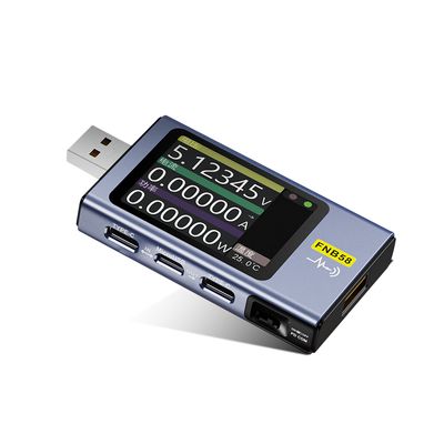 USB тестер Fnirsi FNB58 напруги (4-28V) та струму (0-7A), Box FNB58 фото