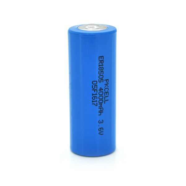 Батарейка литиевая PKCELL ER18505, 3.6V 4000mah, 4 штуки shrink цена за shrink ER18505 фото