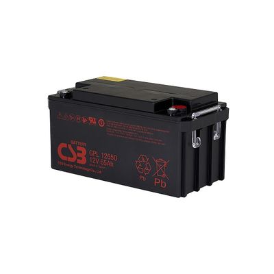 Аккумуляторная батарея CSB GPL12650, 12V 65Ah (350х166х174мм), Q1 GPL12650 фото