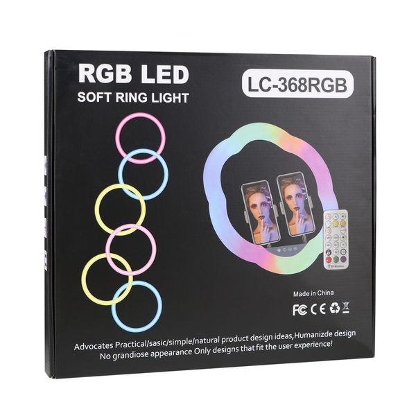 Лампа RGB LC-368(Flower Type) 36 cm мятая упаковка ЦУ-00041771 фото
