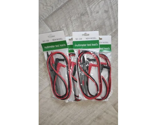 Щупы для мультиметром Model 228 пара красный черный 