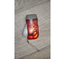 Динамо фонарик Watton WT-092 3 LED красный