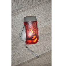 Динамо фонарик Watton WT-092 3 LED красный