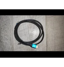 Кабель HDMI-HDMI (2.0V) 2K*4K 1.5м  (папа-папа)  прорезиненный, новый