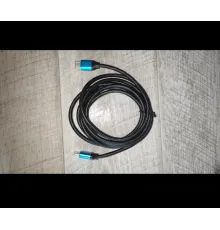 Кабель HDMI-HDMI (2.0V) 2K*4K 3 м  (папа-папа) прорезиненный , новый