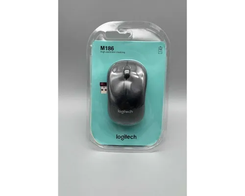 Мышка Wireless Мышь Logitech M186 беспроводная