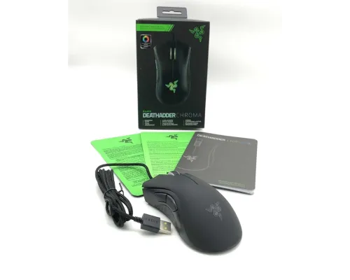 Мышь проводная Razer DeathAdder Essential USB Black.