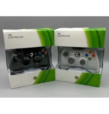 Джойстик геймпад Xbox 360 проводной черный, белый новый 
