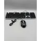 Комплект проводная клавиатура с подсветкой и мышкой XSTRIKE X-1014 RGB USB