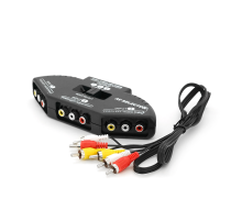 Конвертер 3 x 3RCA / 1x3RCA з перемикачем
