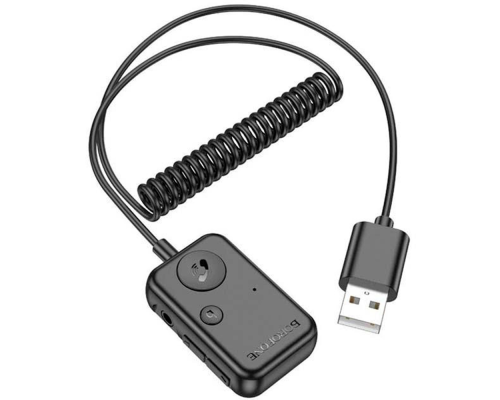 Аудіо ресивер BOROFONE BC49 Wireless Bluetooth 3.5mm Audio Stereo Music Home, Bluetooth 5.0