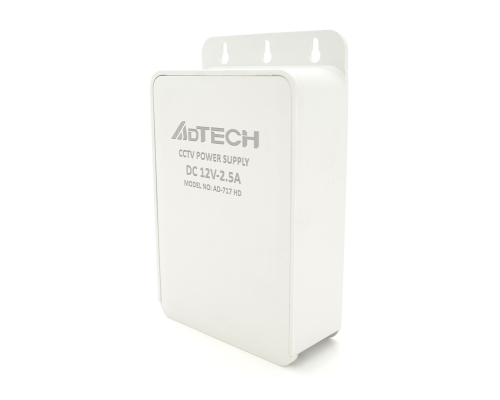 Імпульсний адаптер живлення ADtech 12В 2.5А (30Вт) Plastic Box IP63
