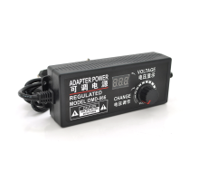 Адаптер живлення з регулюванням 9-24V 5A, штекер 5,5 * 2,5, LED - індикація