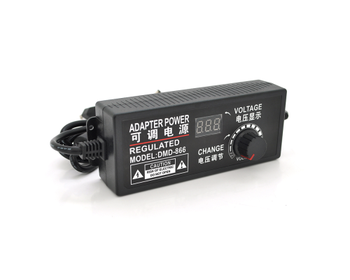 Адаптер живлення з регулюванням 9-24V 5A, штекер 5,5 * 2,5, LED - індикація