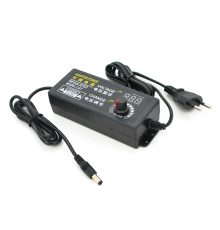 Адаптер живлення NZX-31250 з регулюванням 3-12V 5A, штекер 5,5 * 2,5, LED - індикація