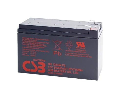 Акумуляторна батарея CSB HR1234WF2, 12V 9Ah (151х65х101мм) Q10/420
