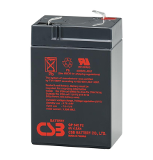 Акумуляторна батарея CSB GP645, 6V 4.5Ah Q20