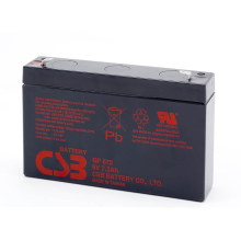 Акумуляторна батарея CSB GP672, 6V 7.2Ah (151х34х100мм), 1.22kg