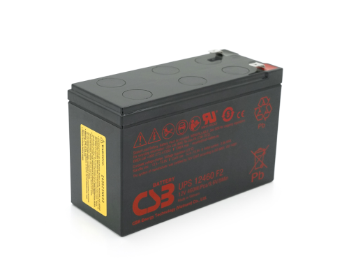 Акумуляторна батарея CSB UPS12460F2, 12V9Ah (151х65х94мм) Q10/420 (В'ЄТНАМ) Акумуляторна батарея CSB UPS12460F2, 12V9Ah (151х65х94мм) Q10/420 (В'ЄТНАМ)