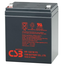 Акумуляторна батарея CSB HR1221WF2, 12V 5Ah (90х70х100 (105)) Q10/630