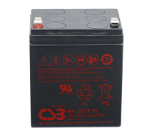 Акумуляторна батарея CSB HR1227WF2, 12V 6,5Ah (90х70х106мм), 1.97 kg Q10 Акумуляторна батарея CSB HR1227WF2, 12V 6,5Ah (90х70х106мм), 1.97 kg Q10