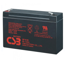 Акумуляторна батарея CSB GP6120, 6V 12Ah (150 x 50 x 95 (100)) Q10