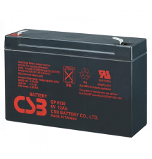Акумуляторна батарея CSB GP6120, 6V 12Ah (150 x 50 x 95 (100)) Q10