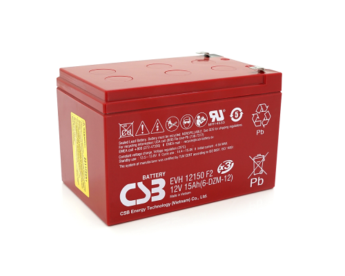 Акумуляторна батарея CSB EVH12150, 12V 15Ah (151х98х94мм), Q4