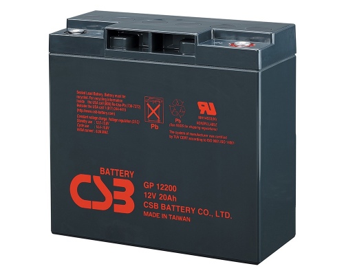 Акумуляторна батарея CSB GP12200, 12V 20Ah (181х77х167 мм), Q4 Акумуляторна батарея CSB GP12200, 12V 20Ah (181х77х167 мм), Q4