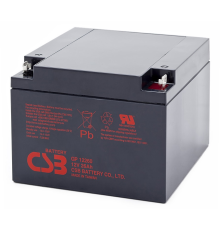 Акумуляторна батарея CSB GP12260, 12V 26Ah (166х175х125 мм), Q2/72 (В'ЄТНАМ)