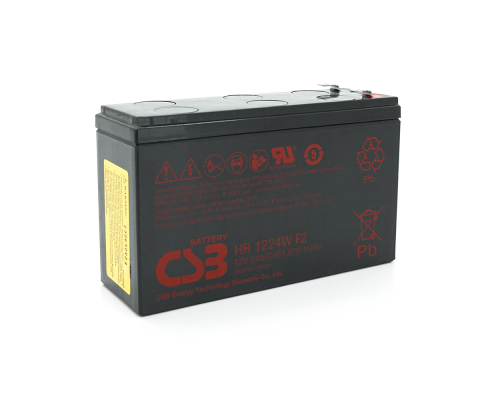 Акумуляторна батарея CSB HR1224WF2, 12V 6.5AH (151х51х94мм) Q12