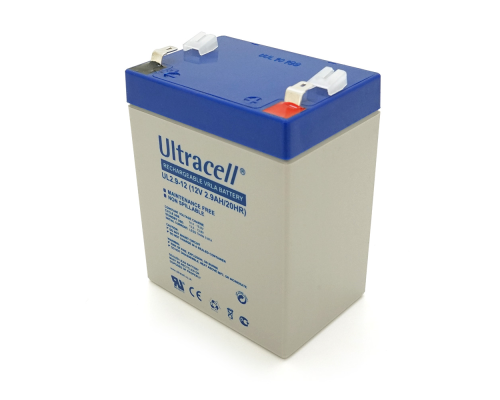 Акумуляторна батарея Ultracell UL2.9-12 AGM 12V 2,9Ah (79 x 56 x 105) White Q10
