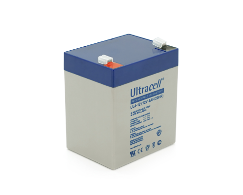 Акумуляторна батарея Ultracell UL4-12 AGM 12V 4 Ah (90 x 70 x 101) White Q10/420 Акумуляторна батарея Ultracell UL4-12 AGM 12V 4 Ah (90 x 70 x 101) White Q10/420