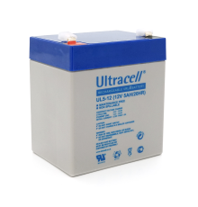 Акумуляторна батарея Ultracell UL5-12 AGM 12V 5 Ah (90 x 70 x 101) White Q10/420