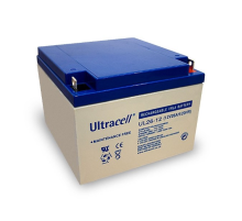 Акумуляторна батарея Ultracell UL26-12 AGM 12V 26 Ah (167x 175 x 125) White Q1/180