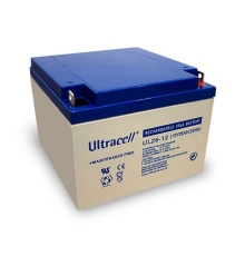 Акумуляторна батарея Ultracell UL26-12 AGM 12V 26 Ah (167x 175 x 125) White Q1/180