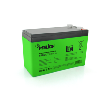 Акумуляторна батарея MERLION G-MLG1275F2 12 V 7,5 Ah (150 x 65 x 95 (100)) Green Q10