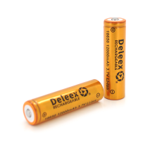 Акумулятор Li-ion POWERMASTER DELEEX 18650, 1200 мАг, 2 шт у блістері, ціна за блістер