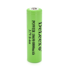Акумулятор Li-ion POWERMASTER DELEEX 18650, 8800 мАг, ціна шт