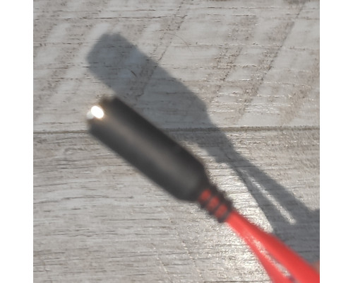 Сплиттер переходник Jack 3.5 мама to 2 Jack 3.5 папа (наушник и микрофон)