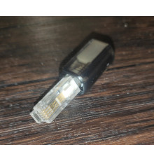 Соединитель для телефонного кабеля RJ11 (мама-папа)