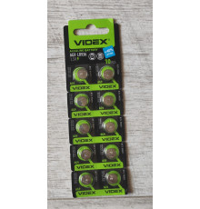 Уценка Батарейка Videx Alkaline AG9 LR936 1.5V блистер 10 шт