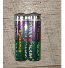 Батарейка Power Flash Super Alkaline AA LR6 1.5 V 2ишт/уп.