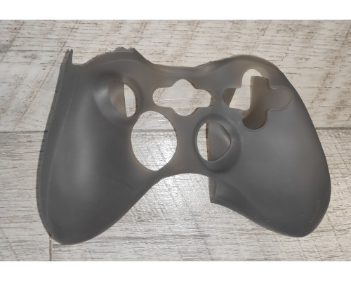 Чехол силиконовый на джойстик XBox 360 серый