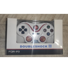 Джойстик для Playstation 3 Doubleshok 3 беспроводный белый