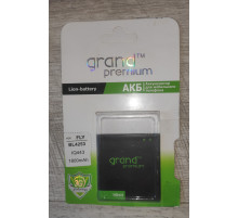 Распродажа Аккумуляторная батарея Grand Premium для смартфона Fly BL4253 IQ443 1800 mAh