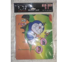 Коврик для мышки прорезиненный Mouse Pad H-2 синий кот 18*22 см