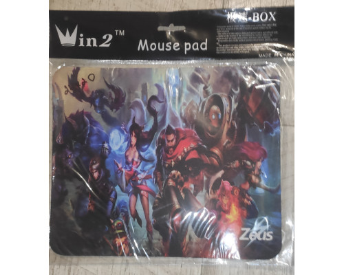 Коврик для мышки Mouse Pad Win 2 24*20 см Zeus Коврик для мышки Mouse Pad Win 2 24*20 см Zeus