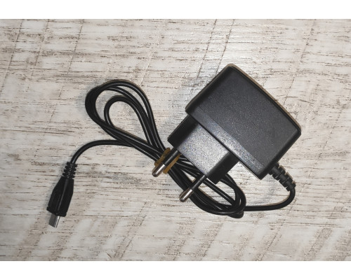 Блок питания зарядное устройство 5V 0.5A разъем micro USB